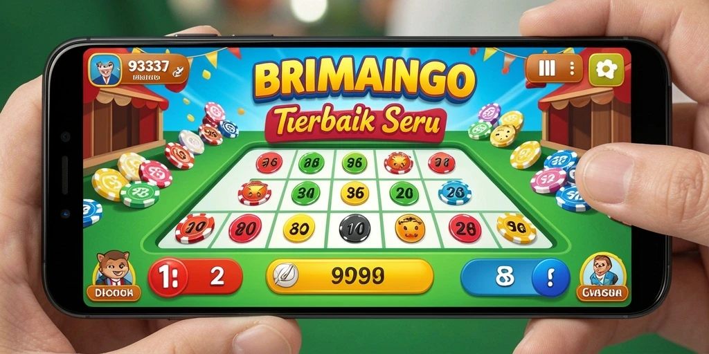 Tampilan seru dari gameplay Bingo di 93337.