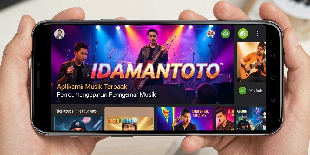 Screenshot gameplay IDAMANTOTO menampilkan pengalaman musik interaktif yang menyenangkan.