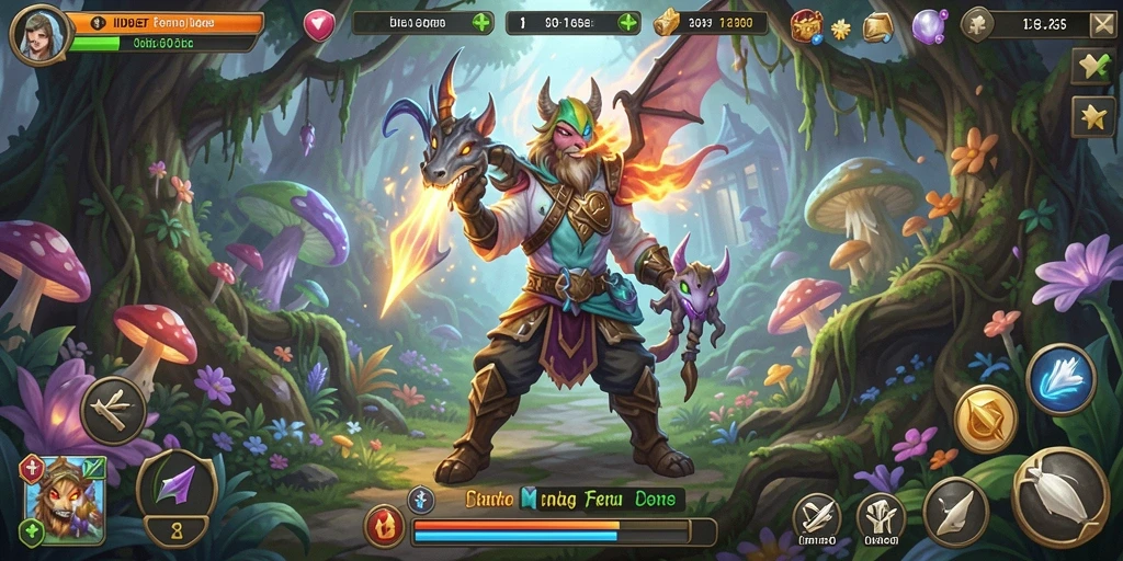 Screenshot gameplay IDEBET menampilkan petualangan yang mendebarkan.