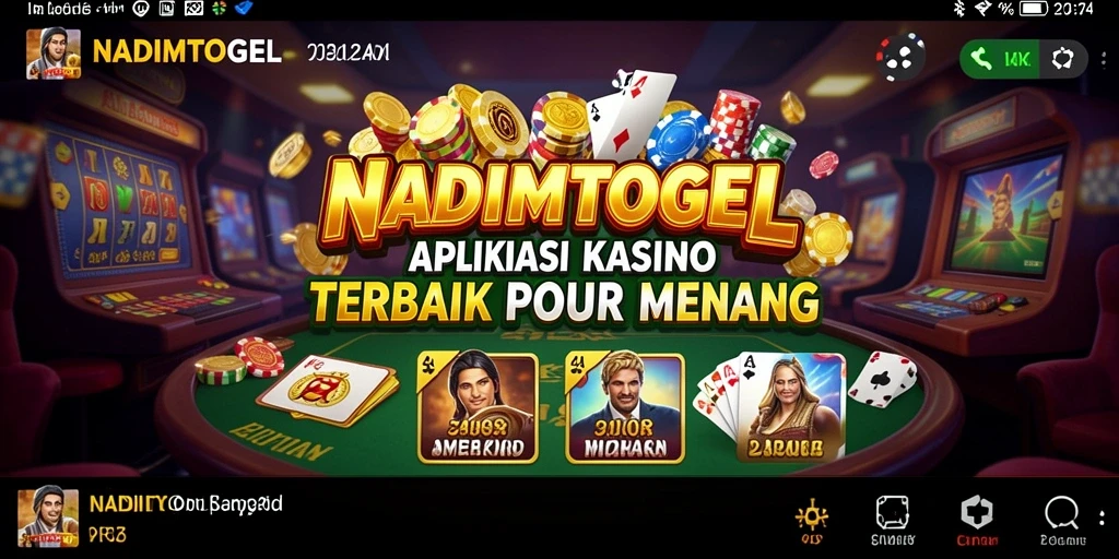 Tampilan gameplay NADIMTOGEL yang menonjolkan keseruan permainan Kasino.
