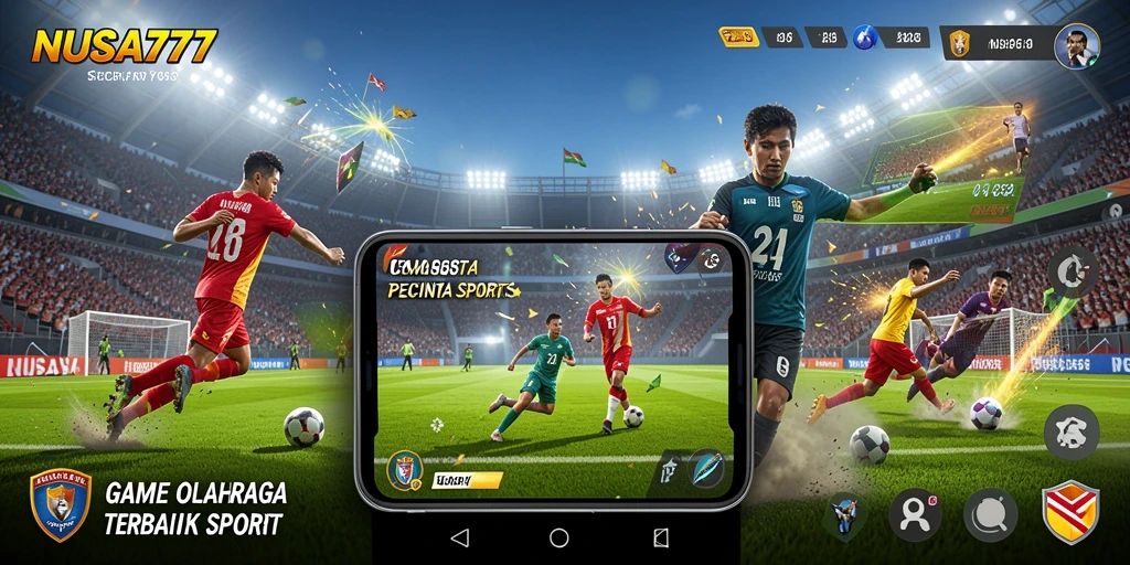 Gameplay seru NUSA777 dengan banyak pilihan cabang olahraga.