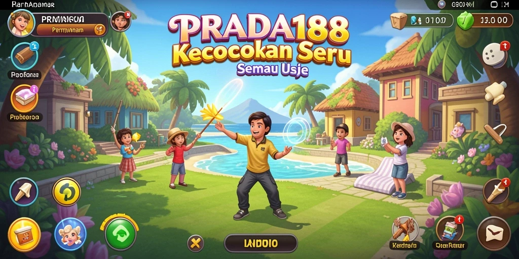 Tangkapan layar gameplay seru PRADA188 dalam aksi Match-3.