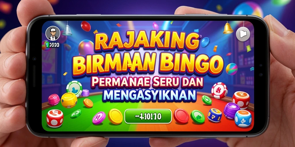 Tampilan gameplay seru permainan Bingo RAJAKING yang menarik.